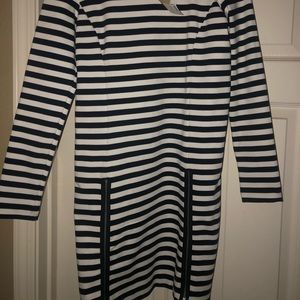 Michael Kors above the knee length long sleeve dress